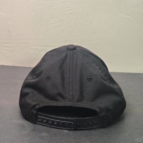 Jackson Hole Wyoming Hat Cap Snap Back Boys Black Ski Resort - Picture 4 of 14